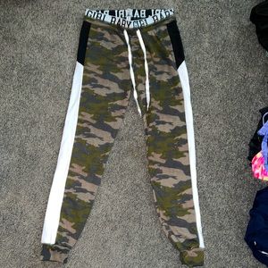 Camo Joggers.